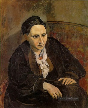  ein - Porträt von Gertrude Stein 1906 Pablo Picasso